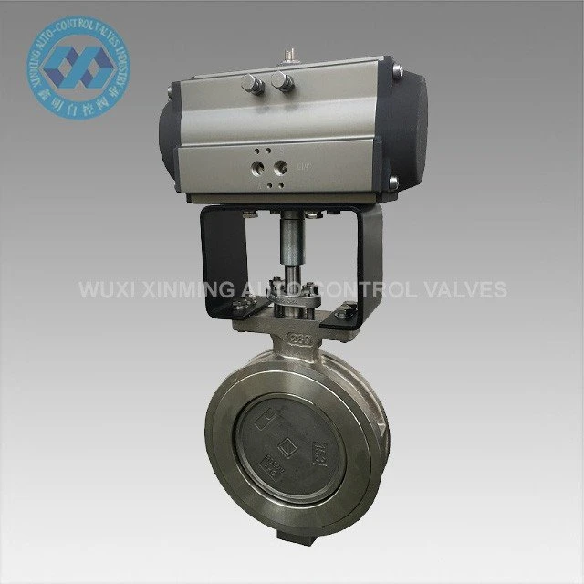 HP SS Pneumatic Butterfly Valve