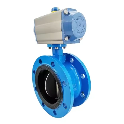 Factory-direct Pneumatic Double Eccentric Flange Butterfly Valve