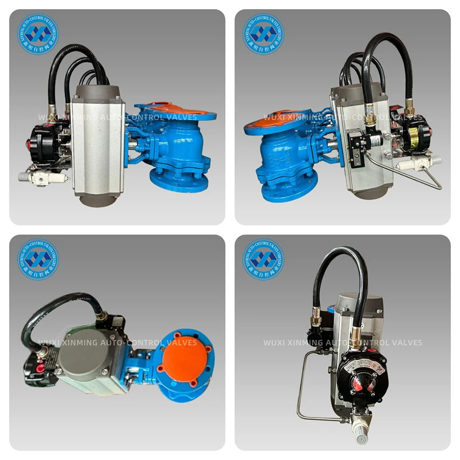 pneumatic actuated ball valve